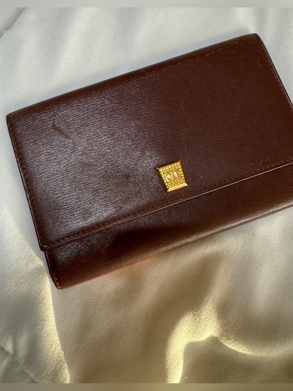 Christian Dior Vintage Leather Tri-fold Wallet - Picture 14 of 14